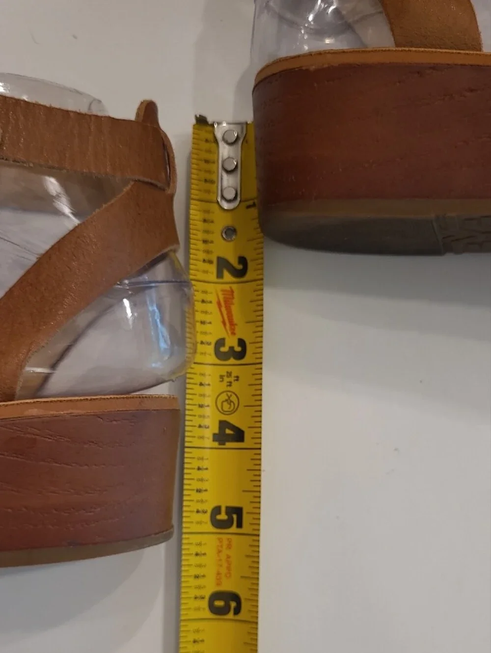 Lucky Brand Strappy Mini Wedge Toe Wrap Sandals Ankle Strap Gladiator Sandal